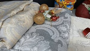 Комплекты штор шенилл с вышивкой