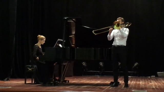 Г. Лэнгфорд. Рапсодия для тромбона и духового оркестра. смотреть онлайн