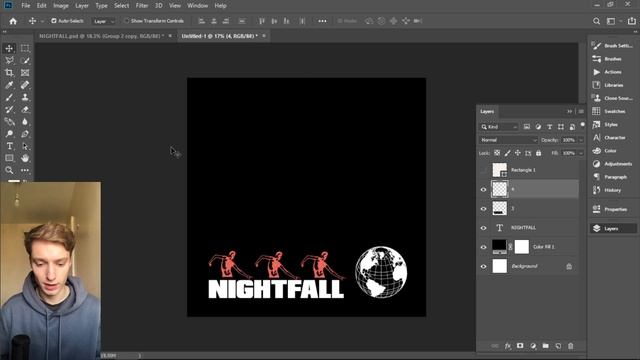 HOW TO MAKE COVER ART | PHOTOSHOP GRAPHIC DESIGN TUTORIAL | SAMPLE PACK COVER ART смотреть онлайн