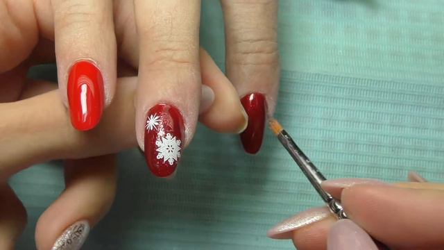 НОВОГОДНИЙ ДИЗАЙН НОГТЕЙ | Christmas Nails смотреть онлайн