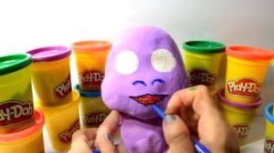 ❤️ ЛУНТИК и его семья / Лепка из Пластилина Плей До для детей