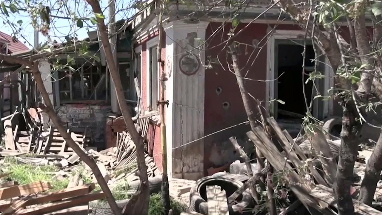 Украинские войска ударили из ракетного комплекса "..." по городу Голая Пристань в Херсонской области