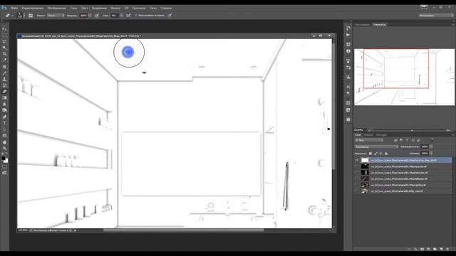 Визуализация интерьера без окон 2 часть. Постобработка смотреть онлайн