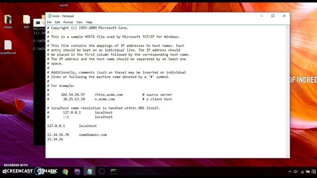 Editing your hosts file (Windows 7, 8 and 10) смотреть онлайн
