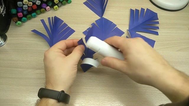 Как Сделать 3D СнежинкуДелаем Поделку к Новому Году