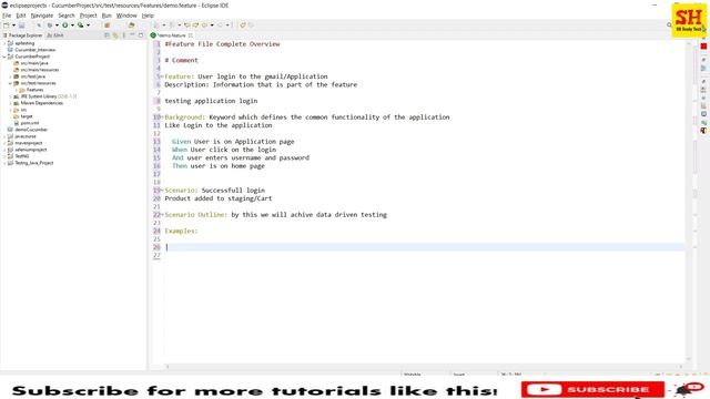 #3 What is Cucumber Feature File | Complete Overview of Gherkin Keywords смотреть онлайн