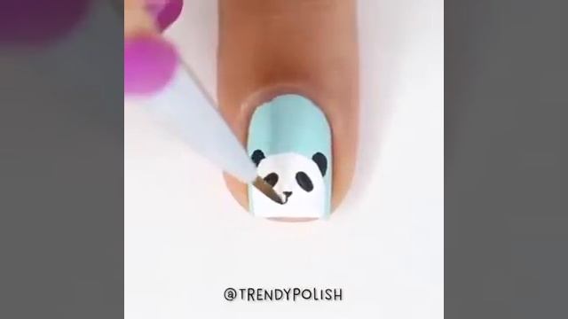 Панда на ногтях смотреть онлайн