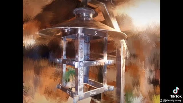 Уличный фонарь для дачи,начало постройки. смотреть онлайн