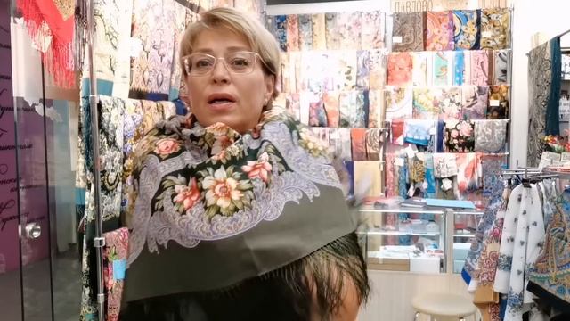 Новинки ???Павловопосадские платки в Минске