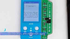 JCID V1SE Face ID Non-Removal Repair FPC / JC Face ID Flex Cable / No Soldering Operation video