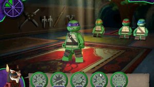 Лего Ниндзя игра Турнир Черепашек Ниндзя (Lego Teenage Mutant Turtles Ninja Training)