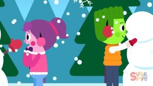 Let's Make A Snowman | Kids Winter Songs | Super Simple Songs