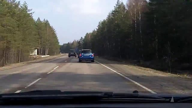 Фряново - Киржач / Fryanovo - Kirzhach 22/04/2012 (timelapse 4x)