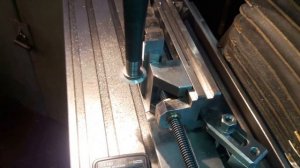 Фрезерование насечки на кулачках.