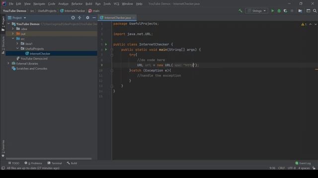 Make An Internet Checker In Java!! смотреть онлайн