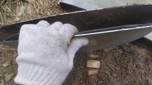 Разрез расширительного бака от газового котла. Expansion tank section