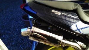 delkevic 225mm exhaust review on a honda vtr1000