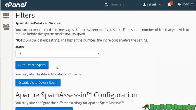 CPanel Tutorial - Prevent Email Spam How to Use SpamAssassin смотреть онлайн