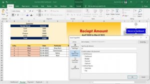 How to Create Day Book Report in Excel in Hindi Step by Step Part - 2