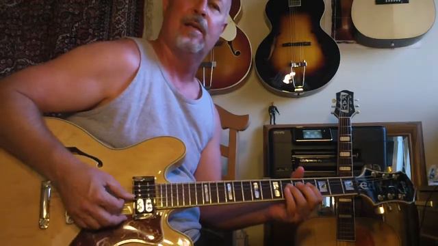 Epi Sheraton 88 Epi by Gibson On Headstock New sold SOLD SOLD $699 no better 335 then this смотреть онлайн