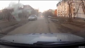 Погоня ДПС за пьяным водителем в Омске