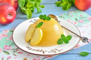 КАК ПРИГОТОВИТЬ ЖЕЛЕ ИЗ ЯБЛОК С ЖЕЛАТИНОМ