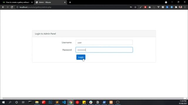 PHP Photo Gallery : How to create a PHP Photo gallery without database with 10 lines of code