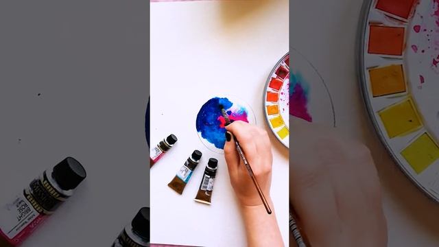 Бесплатный видео урок по рисованию| как за 1 минуту сделать космос смотреть онлайн