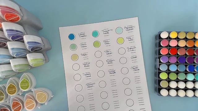 Fun Stuff friday !!! Lets Review and swatch some Junesix ink pads !!! смотреть онлайн