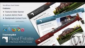 Preview Real Estate Theme Corporate - WordPress