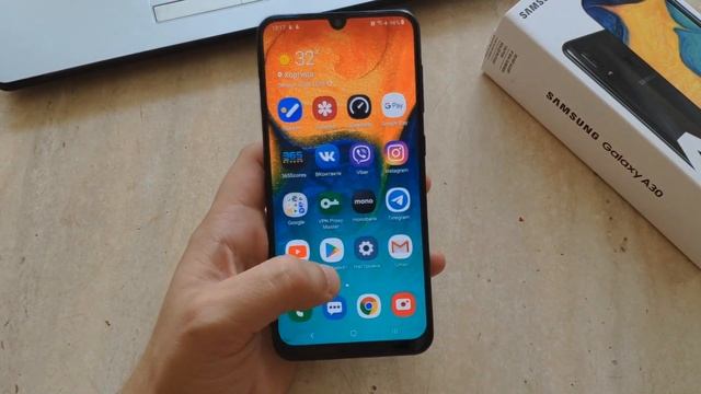 Samsung Galaxy A30. Опыт эксплуатации. Подробно. смотреть онлайн