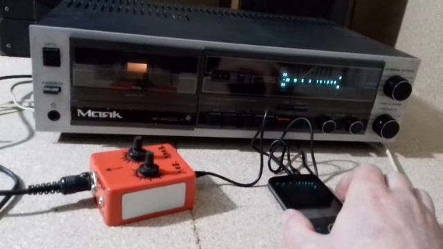 2 способа!!! Подключение мобильного телефона к магнитофону Маяк 240. Без доработок и перепаек.