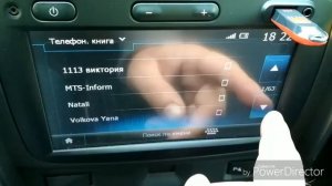 Штатная мультимедийка Дастера, обзор.