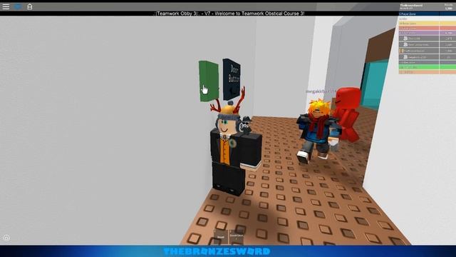 ROBLOX: Teamwork Obby - 4 Player Zone Speedrun смотреть онлайн
