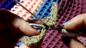 Шикарный узор для пледа крючком.Ч. 1 Мастер класс.