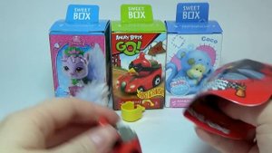 Открываем коробочки Sweet Box со свеженькими сериями.