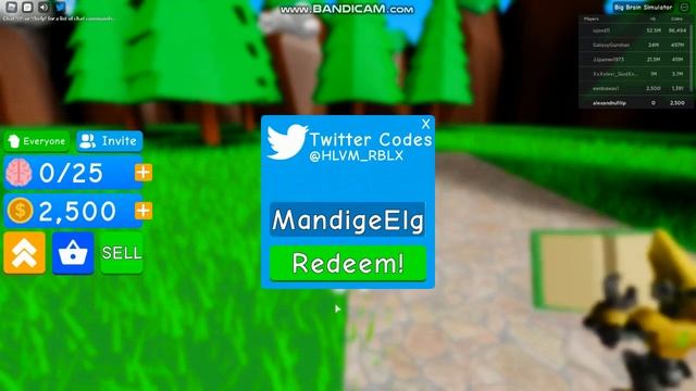 *SEPTEMBER 2020* ALL *NEW* WORKING CODES FOR BIG BRAIN SIMULATOR *OP*! ROBLOX смотреть онлайн