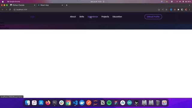 Next Level ReactJs Portfolio Website (NEW 2023) ✅ | Responsive Portfolio | ReactJs Beginner Project