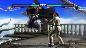 Tekken 6 - Baek (Me) Vs. Raven (Jonah) - Online Battle #24