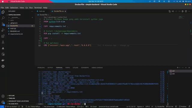 [4] Docker Tutorial - Completing Dockerfile смотреть онлайн