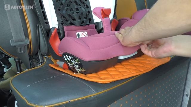 Britax Römer Kidfix² S | как снять чехол | инструкция Автодети смотреть онлайн
