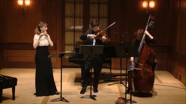 Schulhoff Concertino 2 - Mimi Stillman flute - Roberto Diaz viola - Mary Javian double bass