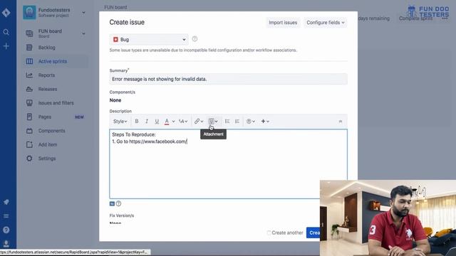 Software Testing Tutorial - How to raise a defect(bug)  in Jira- Real Time Example