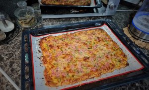 Пицца быстро и просто/ пицца в духовке/ такую пиццу кушает даже привередливый ребенок/ сдобное тесто