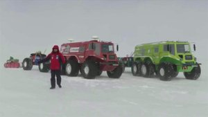 Продолжается первый в истории автономный автопробег по Антарктиде