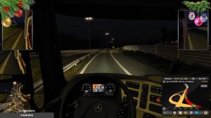 Euro Truck Simulator 2 С Новым годом всех  ну что в путь