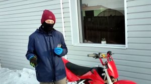 про питбайки зимой - Как ездить на мотоцикле зимой. ПБС