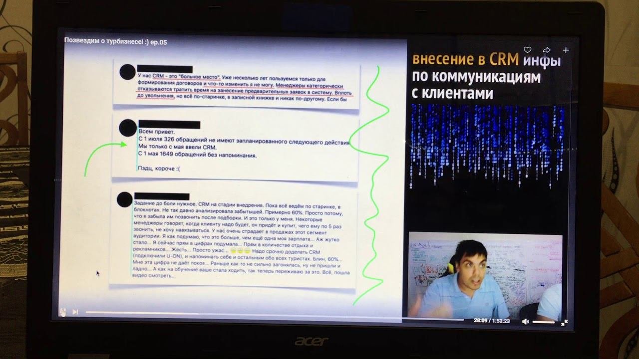 Дима Потапов о Ведении СРМ