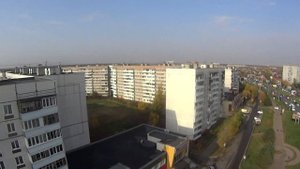 Ногинск с высоты птичьего полёта .Заречье .Ул. Декабристов,ул. 28 июня. 10-14 октября 2020 года.