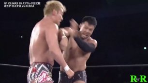 NJPW G1 Climax 29 Day 9 Kazuchika Okada vs KENTA highlights